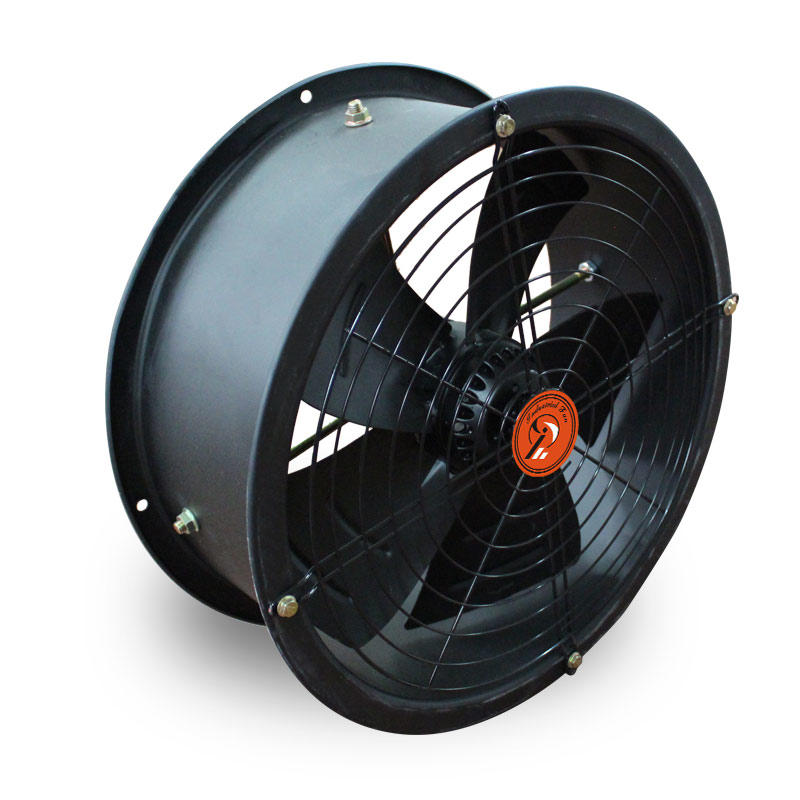 What are the main types of ventilation fans