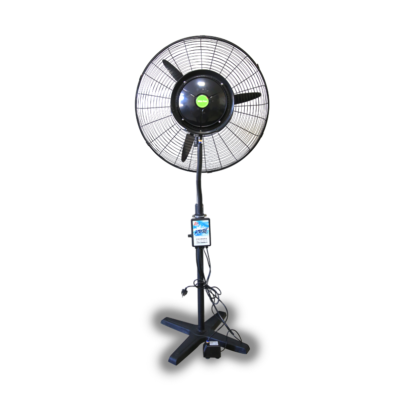 There are two main ways to create fog for spray fans