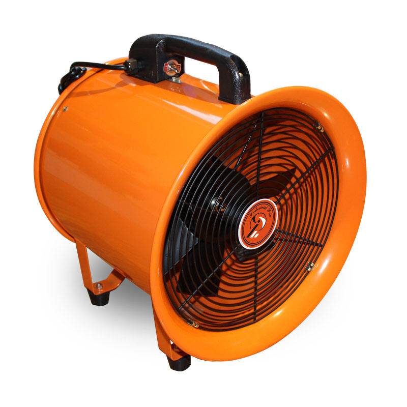 What are the functions and advantages of portable exhaust fans